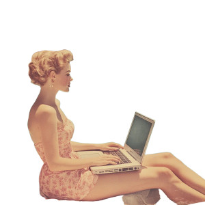Vintage Poolside Woman Vinyl Car Decal Sticker – Waterproof & UV-Resistant 8" Vintage Poolside Woman Vinyl Car Decal Sticker – Waterproof & UV-Resistant 8"