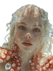 Octopus Greek Woman Vinyl Car Decal Sticker – Waterproof & UV-Resistant 8" Octopus Greek Woman Vinyl Car Decal Sticker – Waterproof & UV-Resistant 8"