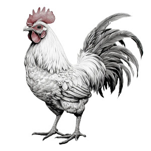 Traditional Chinese Rooster Vinyl Car Decal Sticker – Waterproof & UV-Resistant 8" Traditional Chinese Rooster Vinyl Car Decal Sticker – Waterproof & UV-Resistant 8"