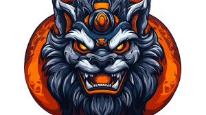 Foo Dogs Logo Vinyl Car Decal Sticker – Waterproof & UV-Resistant 8"