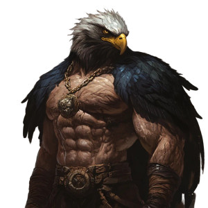 Kazakh Eagle Man Vinyl Car Decal Sticker – Waterproof & UV-Resistant 8"