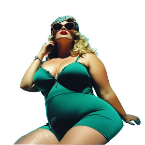 Plus Size Fashion Vinyl Car Decal Sticker – Waterproof & UV-Resistant 8" Plus Size Fashion Vinyl Car Decal Sticker – Waterproof & UV-Resistant 8"