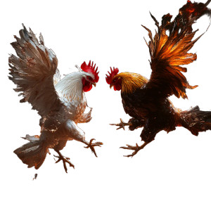 Rooster Combat Vinyl Car Decal Sticker – Waterproof & UV-Resistant 8" Rooster Combat Vinyl Car Decal Sticker – Waterproof & UV-Resistant 8"