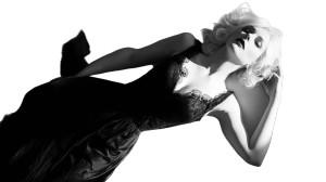 Glamorous White-Haired Woman Vinyl Car Decal Sticker – Waterproof & UV-Resistant 8"