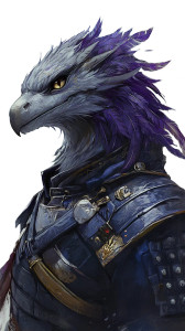 Feathered Dragonborn Rebel Vinyl Car Decal Sticker – Waterproof & UV-Resistant 8"