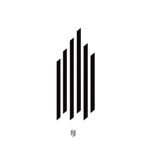 Abstract Pillar Logo Vinyl Car Decal Sticker – Waterproof & UV-Resistant 8"