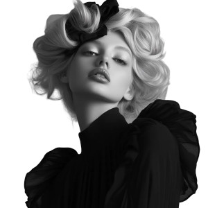 Hair Style Editorial Vinyl Car Decal Sticker – Waterproof & UV-Resistant 8"