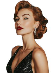 Retro Hollywood Beauty Vinyl Car Decal Sticker – Waterproof & UV-Resistant 8" Retro Hollywood Beauty Vinyl Car Decal Sticker – Waterproof & UV-Resistant 8"