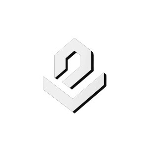 Crypto Logo L X V2 Vinyl Car Decal Sticker – Waterproof & UV-Resistant 8"