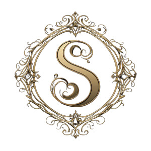 Art Nouveau S Vinyl Car Decal Sticker – Waterproof & UV-Resistant 8" Art Nouveau S Vinyl Car Decal Sticker – Waterproof & UV-Resistant 8"