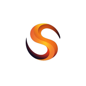 Circular S Logo V2 Vinyl Car Decal Sticker – Waterproof & UV-Resistant 8"