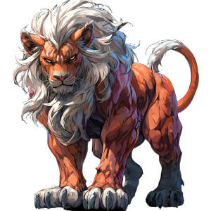 Fantasy Lion Vinyl Car Decal Sticker – Waterproof & UV-Resistant 8" Fantasy Lion Vinyl Car Decal Sticker – Waterproof & UV-Resistant 8"
