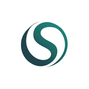 Circular S Logo V3 Vinyl Car Decal Sticker – Waterproof & UV-Resistant 8"