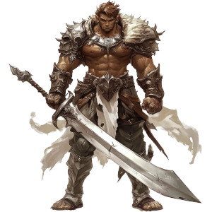 Orc Warrior Art Vinyl Car Decal Sticker – Waterproof & UV-Resistant 8"