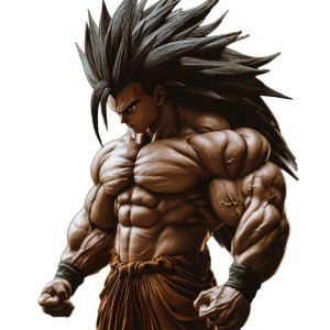 Super Saiyan 4 Vinyl Car Decal Sticker – Waterproof & UV-Resistant 8"