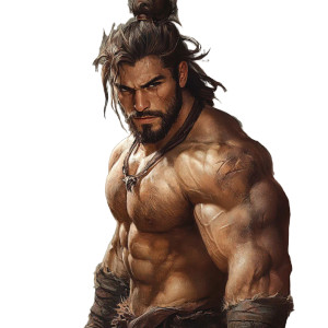 Barbarian Character Vinyl Car Decal Sticker – Waterproof & UV-Resistant 8" Barbarian Character Vinyl Car Decal Sticker – Waterproof & UV-Resistant 8"
