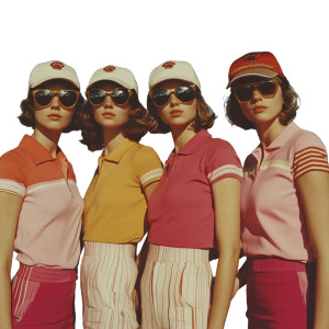 Female Golfers Vintage Vinyl Car Decal Sticker – Waterproof & UV-Resistant 8" Female Golfers Vintage Vinyl Car Decal Sticker – Waterproof & UV-Resistant 8"