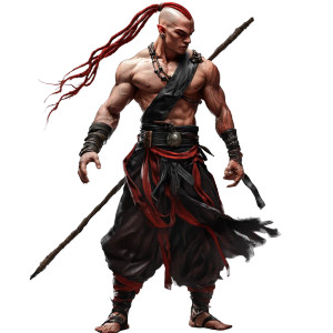 Eladrin Monk Fighting Vinyl Car Decal Sticker – Waterproof & UV-Resistant 8" Eladrin Monk Fighting Vinyl Car Decal Sticker – Waterproof & UV-Resistant 8"