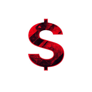 Blocky Money S Vinyl Car Decal Sticker – Waterproof & UV-Resistant 8"