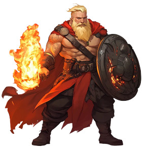 Elemental Kineticist Vinyl Car Decal Sticker – Waterproof & UV-Resistant 8"