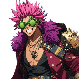 Bold Warrior Character Vinyl Car Decal Sticker – Waterproof & UV-Resistant 8"