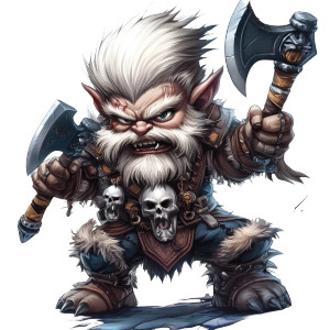Berserker Gnome Warrior Vinyl Car Decal Sticker – Waterproof & UV-Resistant 8" Berserker Gnome Warrior Vinyl Car Decal Sticker – Waterproof & UV-Resistant 8"