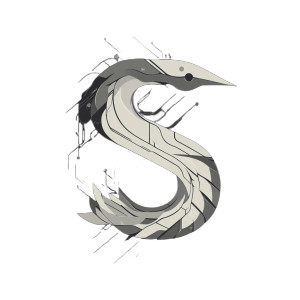 Nightingale S Logo Vinyl Car Decal Sticker – Waterproof & UV-Resistant 8"