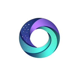 Digital Efficiency Logo Vinyl Car Decal Sticker – Waterproof & UV-Resistant 8"