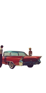Vintage Suburban Scene Vinyl Car Decal Sticker – Waterproof & UV-Resistant 8" Vintage Suburban Scene Vinyl Car Decal Sticker – Waterproof & UV-Resistant 8"