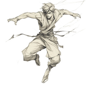 Dynamic Pose References Vinyl Car Decal Sticker – Waterproof & UV-Resistant 8"