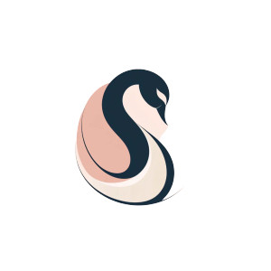 Abstract Swan Logo Vinyl Car Decal Sticker – Waterproof & UV-Resistant 8" Abstract Swan Logo Vinyl Car Decal Sticker – Waterproof & UV-Resistant 8"