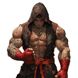 Battle-Hardened Warrior V2 Vinyl Car Decal Sticker – Waterproof & UV-Resistant 8"