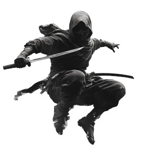 Ninja V2 Vinyl Car Decal Sticker – Waterproof & UV-Resistant 8" Ninja V2 Vinyl Car Decal Sticker – Waterproof & UV-Resistant 8"