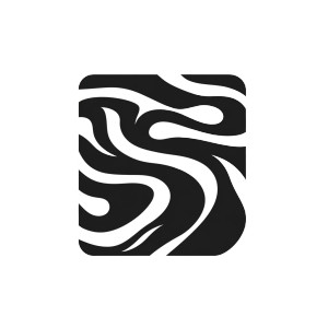 Square S Logo Vinyl Car Decal Sticker – Waterproof & UV-Resistant 8"