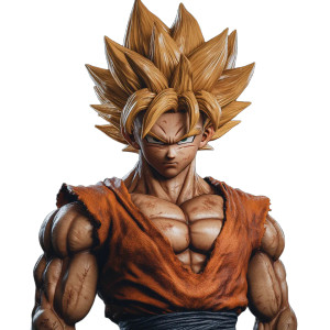 Goku Transforming Vinyl Car Decal Sticker – Waterproof & UV-Resistant 8" Goku Transforming Vinyl Car Decal Sticker – Waterproof & UV-Resistant 8"