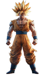 Ultrarealistic Songoku Vinyl Car Decal Sticker – Waterproof & UV-Resistant 8"