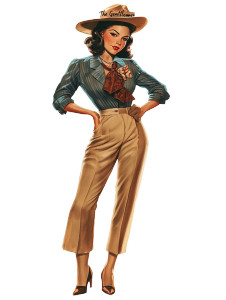 Vintage Gangster Woman Vinyl Car Decal Sticker – Waterproof & UV-Resistant 8" Vintage Gangster Woman Vinyl Car Decal Sticker – Waterproof & UV-Resistant 8"