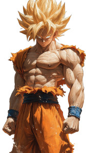 Ssj3 Goku V2 Vinyl Car Decal Sticker – Waterproof & UV-Resistant 8" Ssj3 Goku V2 Vinyl Car Decal Sticker – Waterproof & UV-Resistant 8"