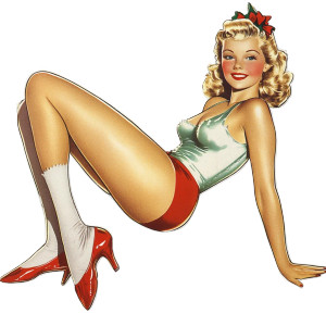 Vintage Christmas Ballerina Vinyl Car Decal Sticker – Waterproof & UV-Resistant 8" Vintage Christmas Ballerina Vinyl Car Decal Sticker – Waterproof & UV-Resistant 8"