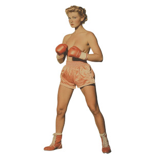 Vintage Female Boxer V2 Vinyl Car Decal Sticker – Waterproof & UV-Resistant 8" Vintage Female Boxer V2 Vinyl Car Decal Sticker – Waterproof & UV-Resistant 8"