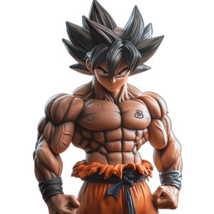 Son Goku V7 Vinyl Car Decal Sticker – Waterproof & UV-Resistant 8"