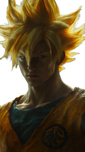 Son Goku Portrait V5 Vinyl Car Decal Sticker – Waterproof & UV-Resistant 8"