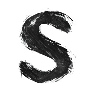 Modern Chinese S Vinyl Car Decal Sticker – Waterproof & UV-Resistant 8"