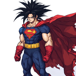 Anime Superhero Warrior Vinyl Car Decal Sticker – Waterproof & UV-Resistant 8"