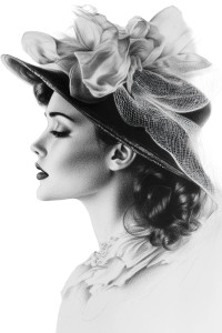 Elegant Vintage Woman V10 Vinyl Car Decal Sticker – Waterproof & UV-Resistant 8" Elegant Vintage Woman V10 Vinyl Car Decal Sticker – Waterproof & UV-Resistant 8"