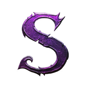 Purple S Logo V2 Vinyl Car Decal Sticker – Waterproof & UV-Resistant 8"