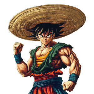Mexican Goku Vinyl Car Decal Sticker – Waterproof & UV-Resistant 8" Mexican Goku Vinyl Car Decal Sticker – Waterproof & UV-Resistant 8"