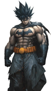 Goku Batman Fusion Vinyl Car Decal Sticker – Waterproof & UV-Resistant 8" Goku Batman Fusion Vinyl Car Decal Sticker – Waterproof & UV-Resistant 8"