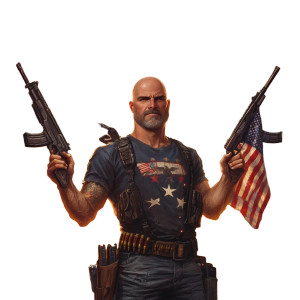 Patriotic Slovenian Warrior V2 Vinyl Car Decal Sticker – Waterproof & UV-Resistant 8"