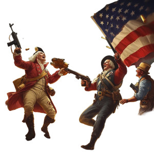 George Vs Ronald Vinyl Car Decal Sticker – Waterproof & UV-Resistant 8"